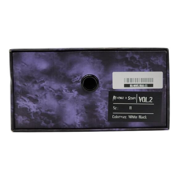 Revenge x Storm Vol. 2 Hi Top Sneakers in Black/White (11) - Picture 9 of 9